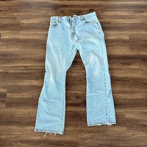 VINTAGE LEVI BOOTCUT (517) JEANS (W34xL32)